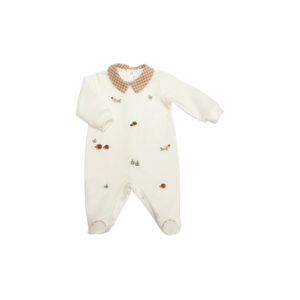 Tutina neonato autunno - colletto vichy