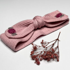 Fascetta rosa marsala