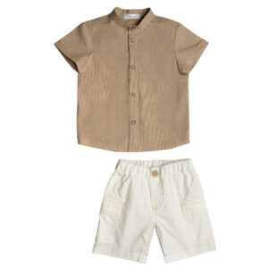 Completo camicia e shorts