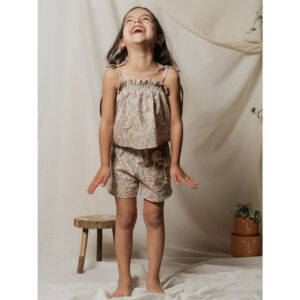 Shorts fantasia floreale