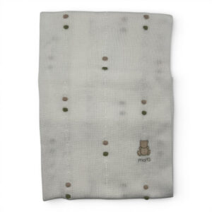 Coperta in filo a pois